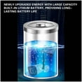 thumbnail image 3 of Luz de cámara de seguridad con sensor solar | Vigilancia exterior de 89 LED, control remoto, diseño de cámara ficticia, material ABS impermeable IP65, cable 3M, panel solar de bajo consumo, alcance, 3 of 9