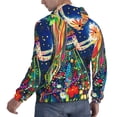thumbnail image 6 of Sikiie Colorful Floral Forest Fairy Men's Hoodie, Essentials Hoodie, Sweatshirt, Pullover Hooded Sweatshirt for Men-Medium, 6 of 7