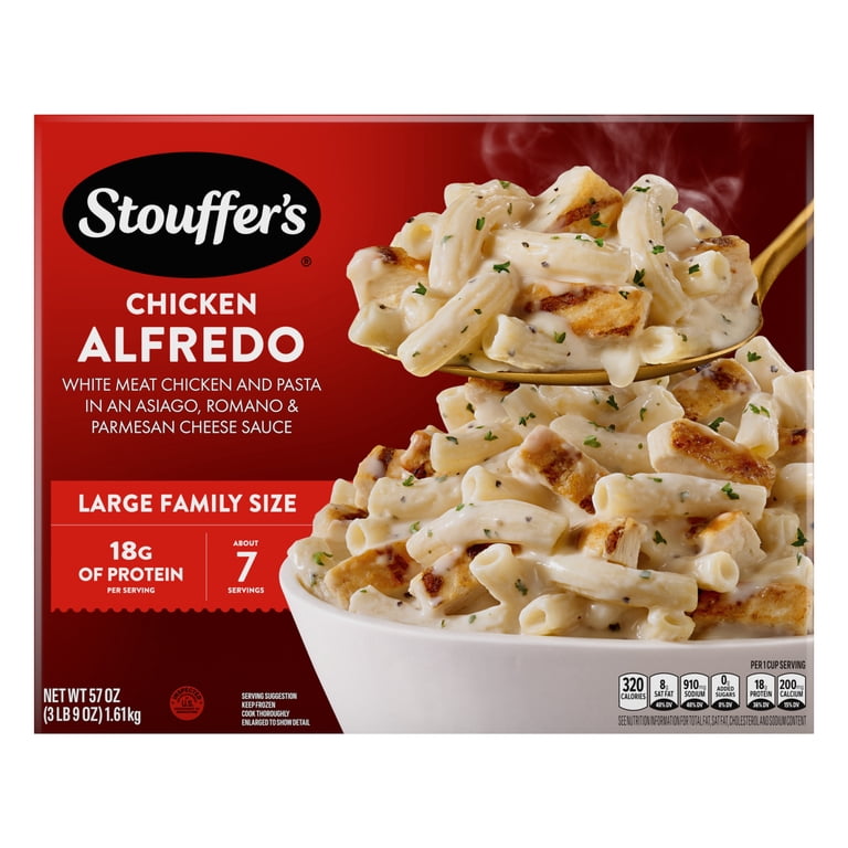 Stouffer's Large Family Size Chicken Alfredo Pasta 57 oz Frozen