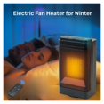 thumbnail image 3 of 1500W Electric Fan Heater for Winter PTC Fast Heating Support Remote Control Head Shaking ,Fast Warm Air Delivery, 3 of 8
