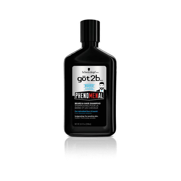 Got2b PhenoMENal Beard and Hair Shampoo, 8.4 Ounce - Walmart.com ...