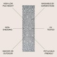 thumbnail image 4 of JONATHAN Y IBIZA 2 x 8 Runner Rug, Balansat Moroccan Diamond - Dark Gray, IBZ100A-28, 4 of 10