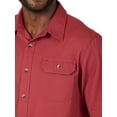 thumbnail image 2 of Wrangler Men's Short Sleeve Chambray Slim Fit, Sizes S-5XL, 2 of 3