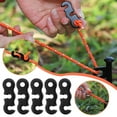 thumbnail image 2 of Outdoor Tent Plastic Buckle Aluminum S-type Sturdy Rope Wind Buckles,./, 2 of 8