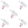 thumbnail image 3 of relayinert 20/100pcs Fingernails False Nails Artificial Transparent Full Cover 20pcs&clear 5Set, 3 of 6