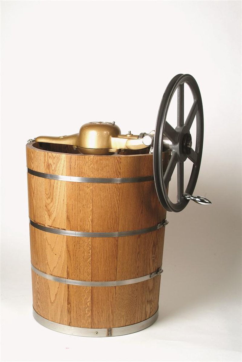 Country Freezer Old Fashioned Amish Made Hand Crank Ice Cream Freezer 20 Quart