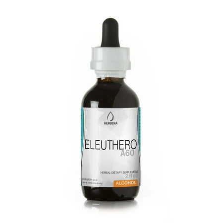 Eleuthero Alcohol - Eleuthero Alcohol Herbal Extract Tincture, Super-Concentrated Organic Eleuthero (Eleutherococcus Senticosus, Siberian Ginseng)