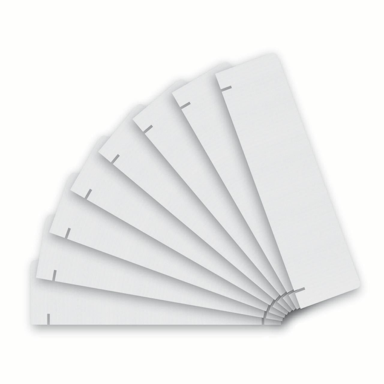Flipside Corrugated Project Board Header, 36" x 10", White, Pack of 8