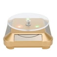 thumbnail image 2 of LED Rotating Display Stand, Rotational Display Stand, For Home Office Gold With Light, 2 of 8