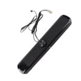 thumbnail image 1 of Speaker, Music Player, Stable and Durable Concealed Four-Corner Design Multimedia for PC for Mobile Phone, for Notebook, Black, 1 of 7