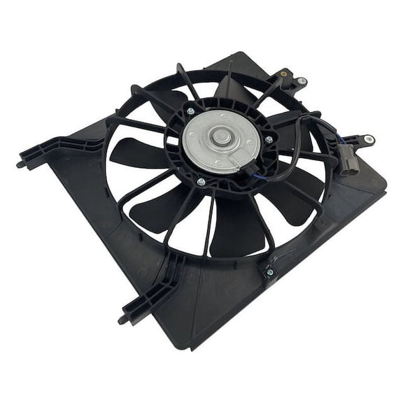 Right Auxiliary Fan Assembly - Compatible with 2004 - 2008 Acura TSX 2005 2006 2007