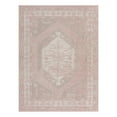 thumbnail image 3 of Unique Loom Outdoor Traditional Collection Area Rug - Valeria (9' x 12' Rectangle Pink/Ivory), 3 of 7