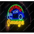 thumbnail image 3 of Queen Sense 24"x20" Hot Rods Garage Car LED Sign Light Neon Signs With Dimmer Party Home Wall Decor Lights W124HRGCS-XLED, 3 of 4