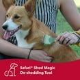 thumbnail image 3 of Safari Shed Magic De-Shedding Tool for Dogs with Medium to Long Hair, Large, 3 of 7