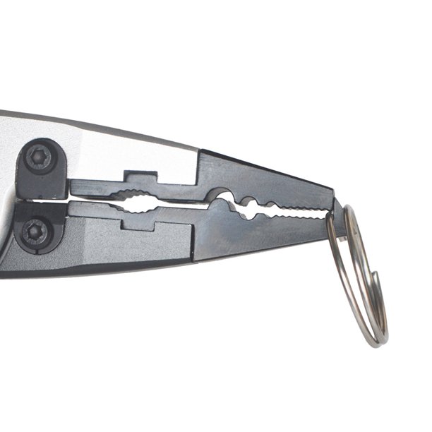 Alicates De Pesca Alicates de pesca Pinzas de pesca de aleación de aluminio Antideslizante Lazo abierto (Gris plateado) Tmvgtek Para Estrenar