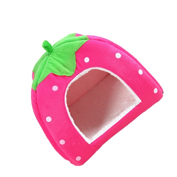 Capa de algodón Billuyoard para cama de perro y gato antideslizante Rosa S 26x26 cm