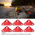 thumbnail image 3 of 10 Sujetadores De Cuerda Para Tienda De Campaña, aleación De Aluminio, Tensores De Paracord Triangulares Fuertes Ultraligeros, Ajustador De Cuerda Para Acampar, 3 of 7