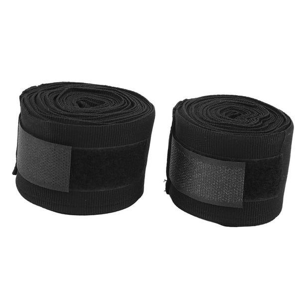 Vendas para boxeo de algodón de Secado rápido, Diseño de Bucle de Gancho Semielástico, Envoltas para Manos Deportivas de 5m de Longititud para Kickboxing, Muay Thai, 2 UDS.