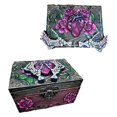 thumbnail image 2 of Skull Art Hidden Key Box, Decorative Small Wooden Box, Hidden Storage Compartment Jewelry Box Jewelry Box, 2 of 4