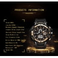 thumbnail image 3 of SMAEL 1376C Outdoor Waterproof Sport Men Wrist Watch Multifunctional Quartz+Electronic, 3 of 8