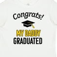 thumbnail image 4 of Inktastic Congrats My Daddy Graduated with Cap Boys or Girls Baby T-Shirt, 4 of 5