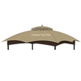 thumbnail image 1 of Toldo para gazebo OIPUNSHLE 10x12 impermeable de doble nivel, 1 of 7