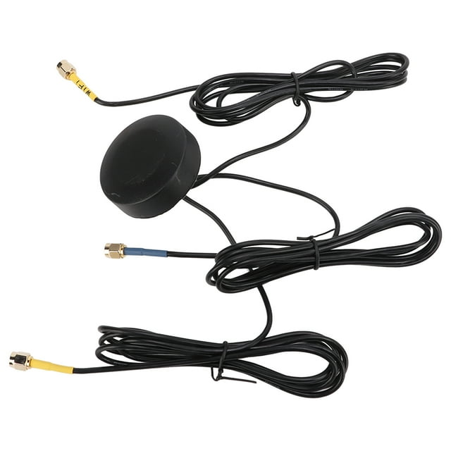 Antena 3 en 1 WIFI 4G GPS SMA macho IP67 impermeable para gabinete redondo para exteriores GPSJG006