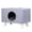 Gray, variant on DJZ Cat House Dog Nest Pet House Foot Rest Stool Cube House with Mat