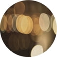 thumbnail image 1 of Ahgly Tapis Rond Lavable en Machine Intérieur Transitionnel Rouge Nuit, 3 Pieds Rond, 1 of 7
