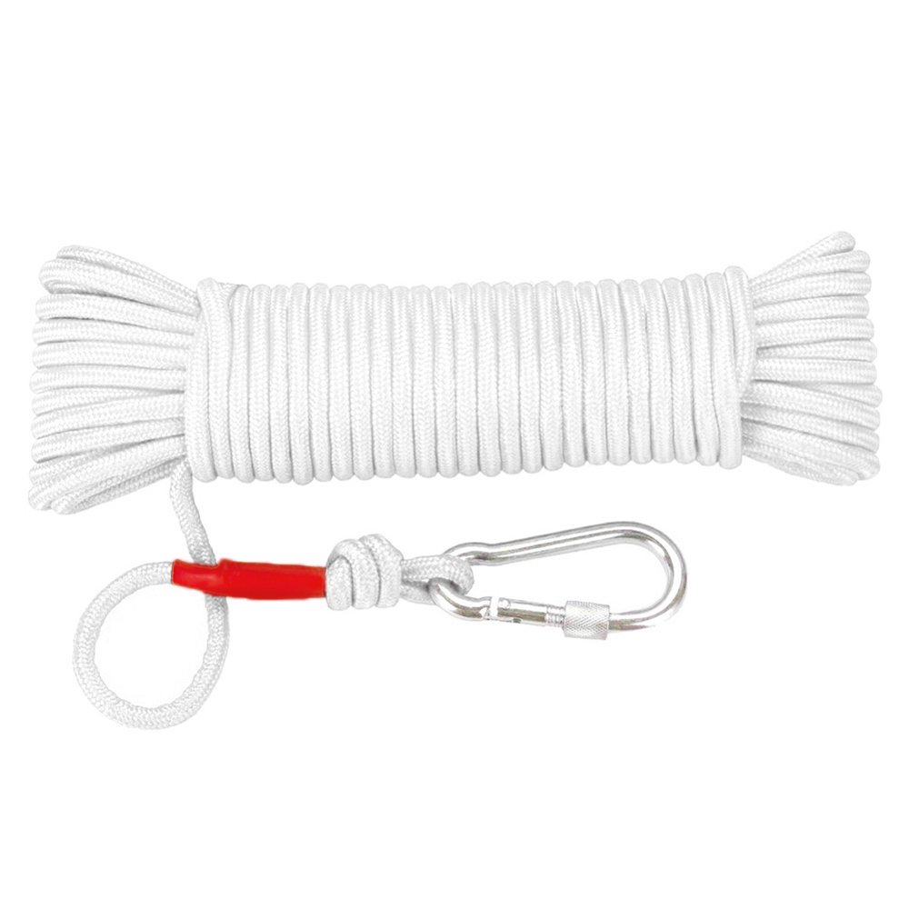 Emergency Escape Rope with Climbing Buckle Fishing Rope Nylon