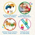 thumbnail image 3 of Battat Little Farmer’s Playset Farm Set with 25 Pieces, Toddler and Preschool Toys, 3 of 8