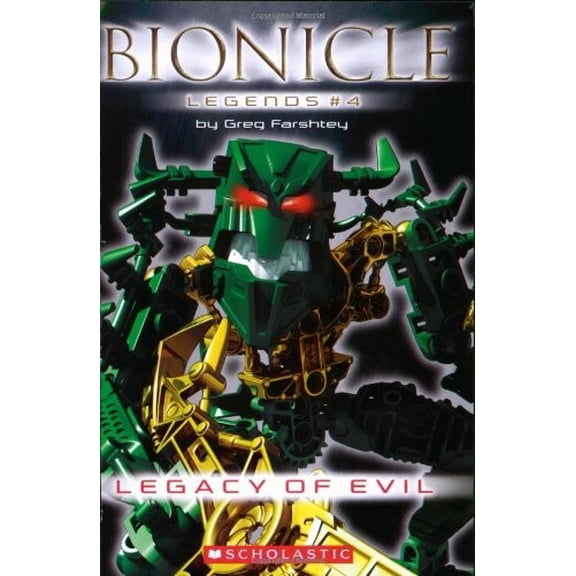 Pre-Owned Legacy of Evil (Bionicle Legends) Paperback