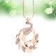 thumbnail image 4 of 1 collar de moda con colgante de cadena de suéter de ópalo con dibujos de animales para mujer., 4 of 5