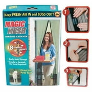 New Magic Mesh Hands-Free Screen Door with magnets AS SEEN ON TV