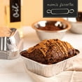 thumbnail image 4 of PLASTICPRO Aluminum Foil Baking Pans 5'' x 6'' x 2” Oblong Tin Foil Cake Pan for Ovens, 4 of 6