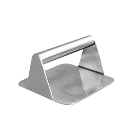 

Stainless Steel Bacon Press Multipurpose Manual Hamburger Patty Press Practical Kitchen Gadgets Square