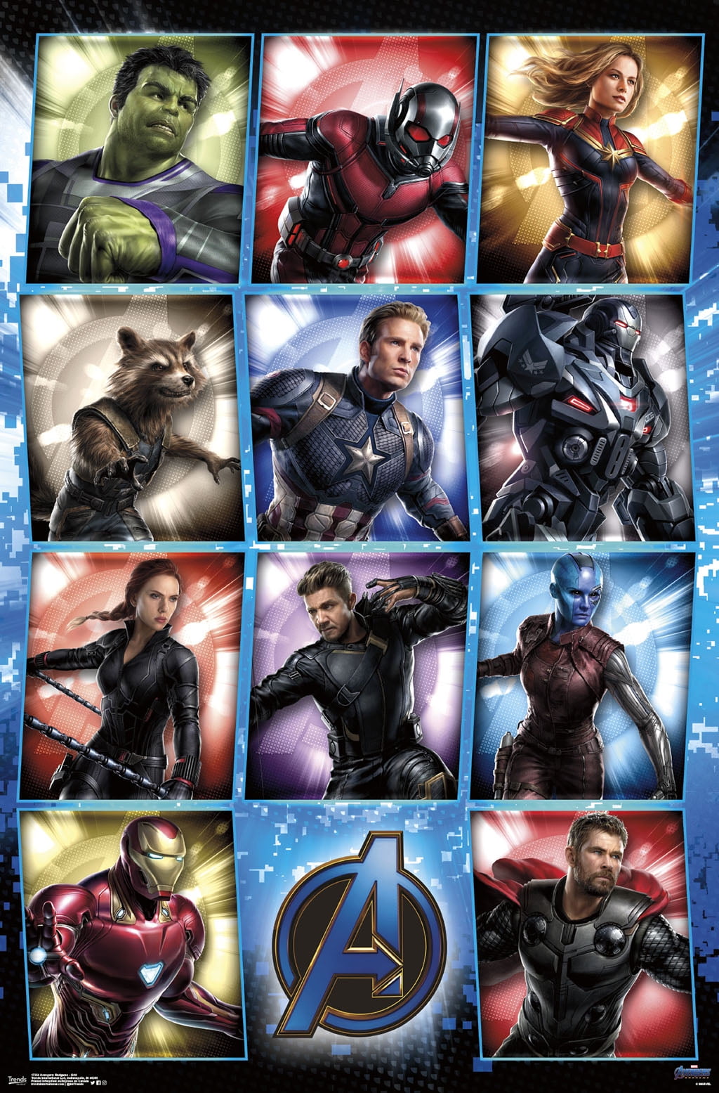 avengers endgame poster grid walmart