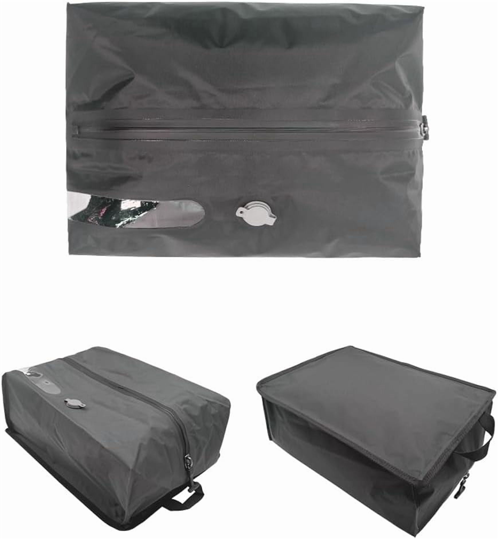 2packbag with Vacuum Bags for Suitcase, Travel Vacuum Bags with Pump Portable USB Electric Saver Backpack Storage Luggage Lightweight Air Compression Seal Packing Save Space