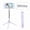 WHITE, variant on Bluetooth Selfie Stick Roreta 3 in 1 Wireless Foldable Mini Tripod Expandable Monopod with Remote Control for iPhone IOS Android