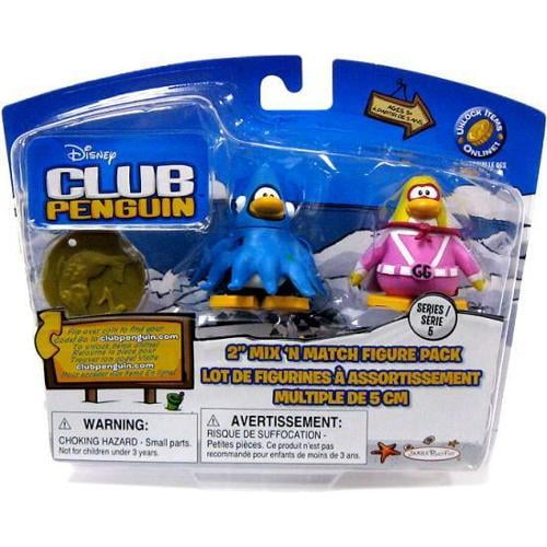 club penguin mix and match figures