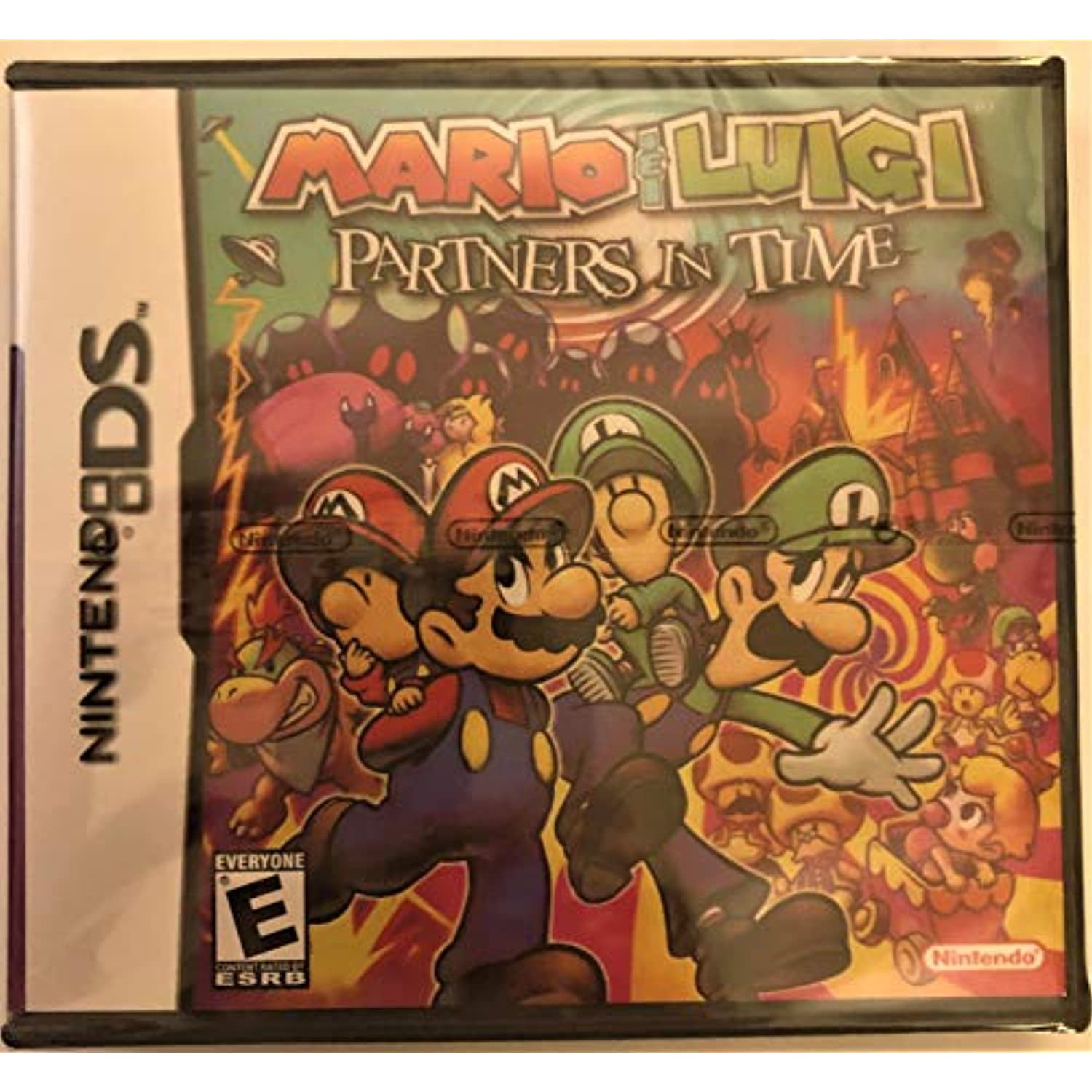 Времена nintendo. Mario and Luigi partners in time DS. Mario and Luigi partners in time. Mario and Luigi partners in time Cartridge.