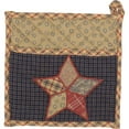 thumbnail image 2 of VHC Brands 12262 Arlington Patchwork Star Pot Holder, 2 of 3