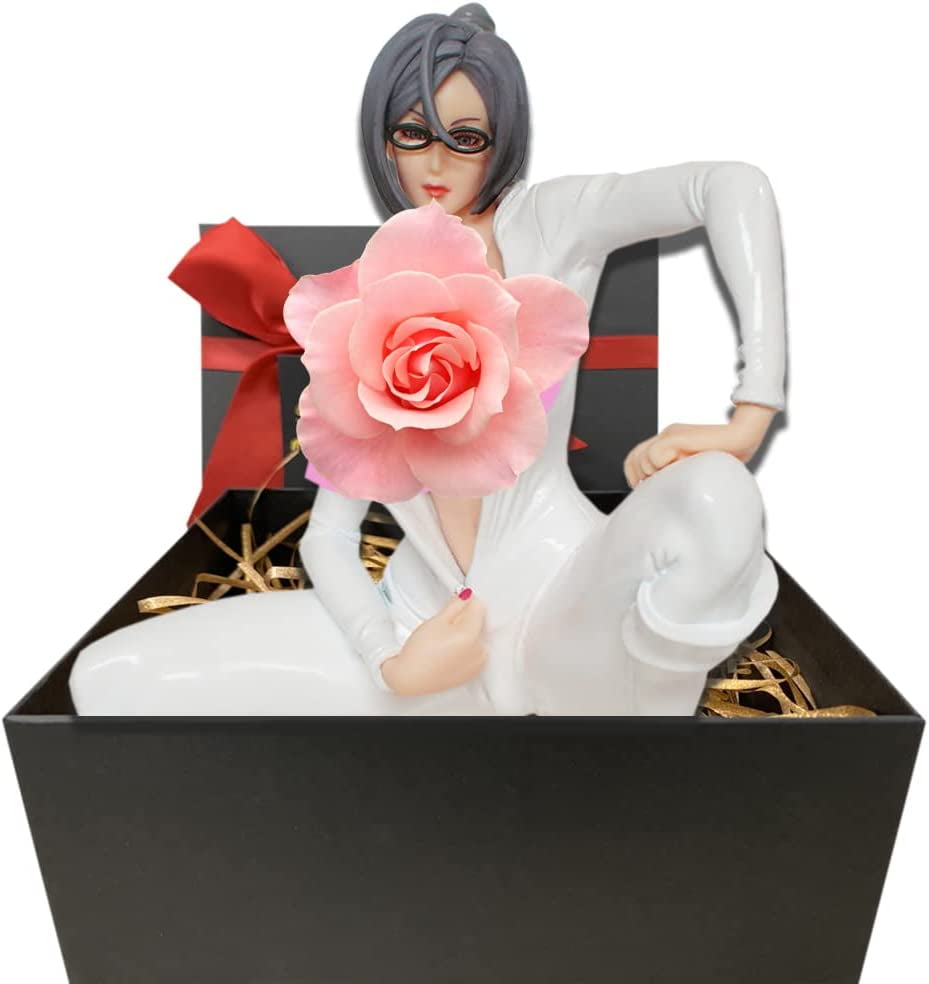 Anime Ecchi Figure Original Character Kangoku Gakuen - Shiraki Meiko - 1/7 - White Catsuit ver Action Figure Home Decor Collectible Figurines Model Toy Gifts Box Packing(No Retail Box) Anime Ecchi Figure Original Character Kangoku Gakuen - Shiraki Meiko - 1/7 - White Catsuit ver Action Figure Home Decor Collectible Figurines Model Toy Gifts Box Packing(No Retail Box)
