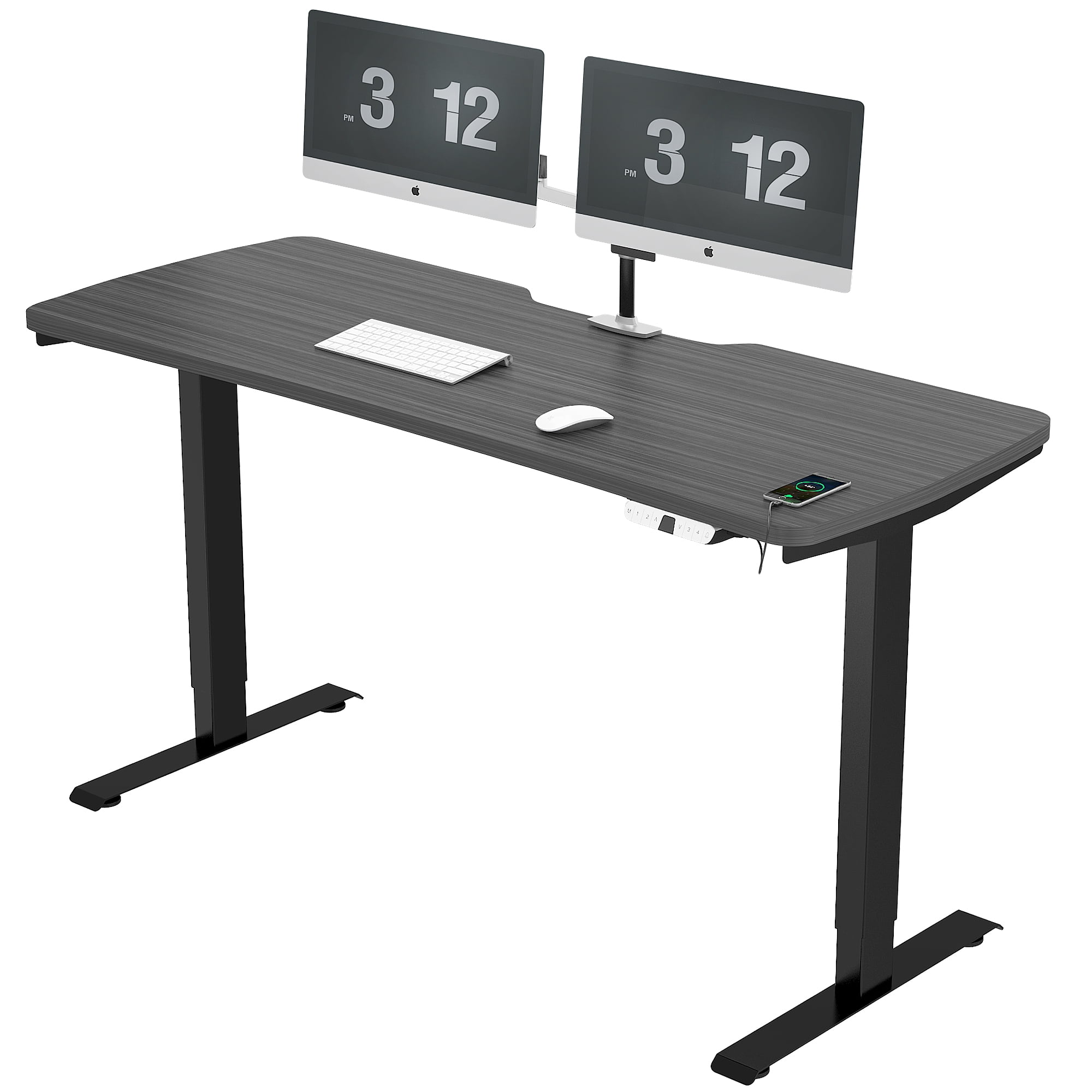 Cubespace Electric Standing Desk 60 x 24 inch Adjustable Stand Up