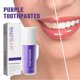 thumbnail image 2 of Purple teeth whitening toothpaste cleans teeth stains and bad breath, protects, 2 of 5