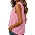 thumbnail image 5 of Sheghy Tank Tops 100%Cotton Women's Solid Color Sleeveless V-Neck Casual Cotton-Linen Top, 5 of 8