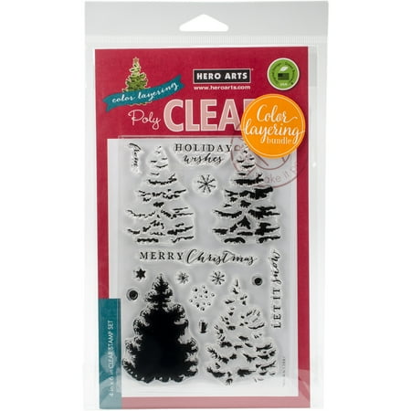 Hero Arts Clear Stamp & Die Combo-Christmas Tree, Pk 1, Hero Arts