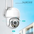 thumbnail image 2 of Minicámara IP PTZ 4K de 8MP para exteriores, videocámara inalámbrica con Audio y visión nocturna a Color, y 2MP 5MP, Zoom 5X y 1080P, seguimiento automático y WiFi, 2 of 3