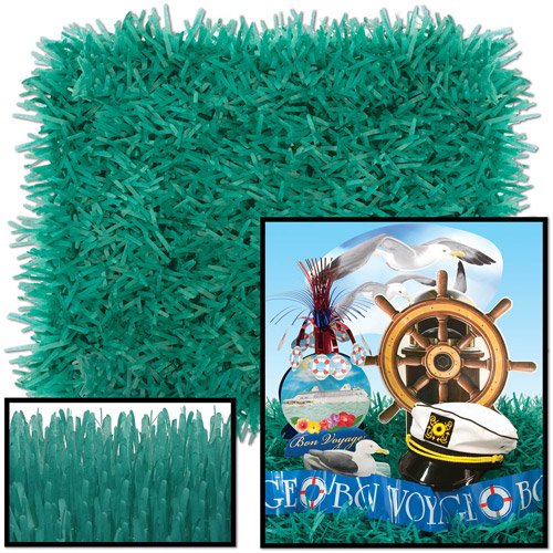 Tissue Grass Mats, Teal