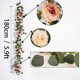 thumbnail image 3 of Guirnalda Flores Artificiales onlyliua 5,9 Pies con Rosas Decoración de Mesa de Bodas Fiestas, 3 of 6